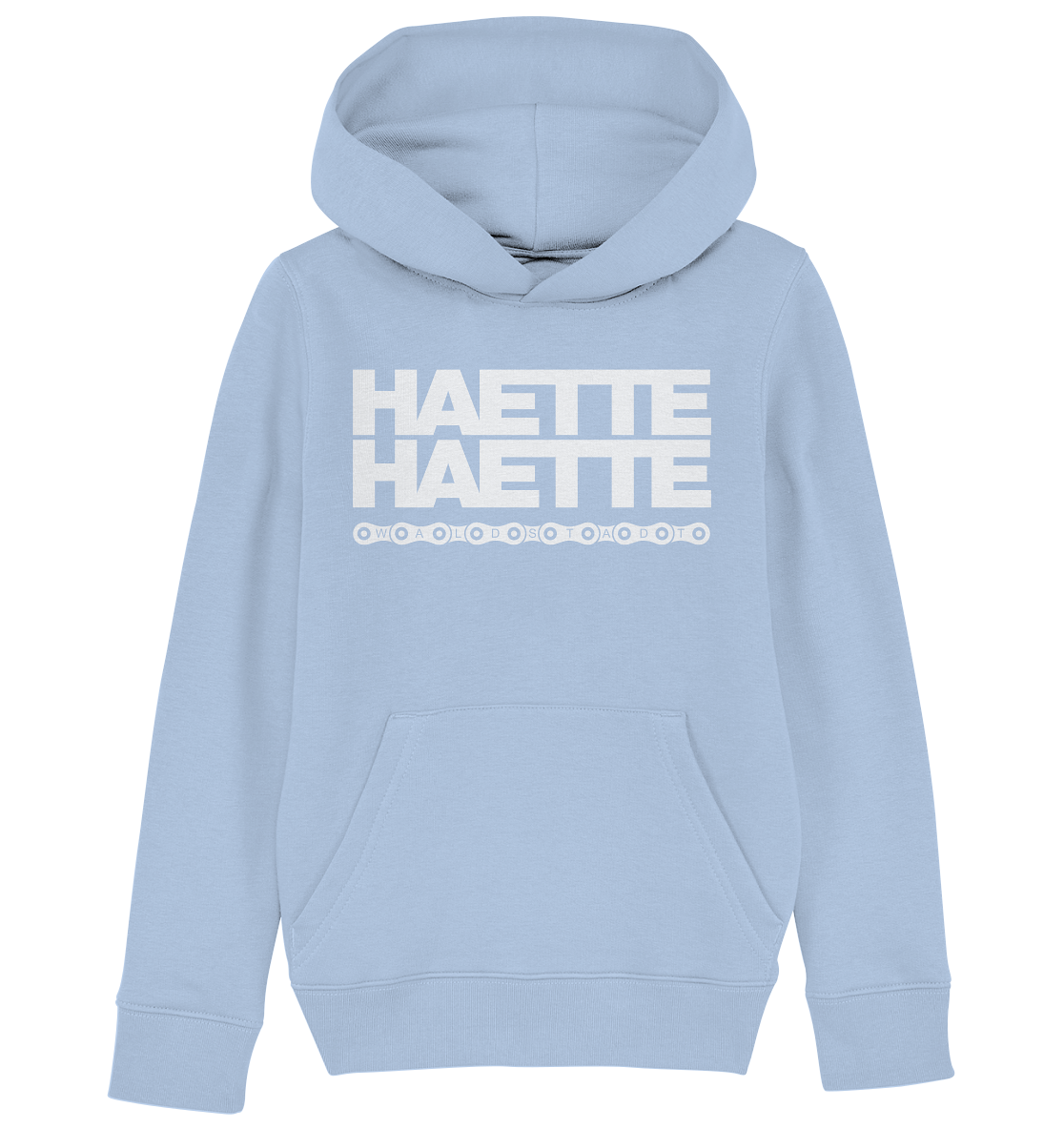Haette Haette weiß - Kids Organic Hoodie
