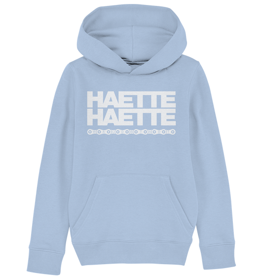 Haette Haette weiß - Kids Organic Hoodie