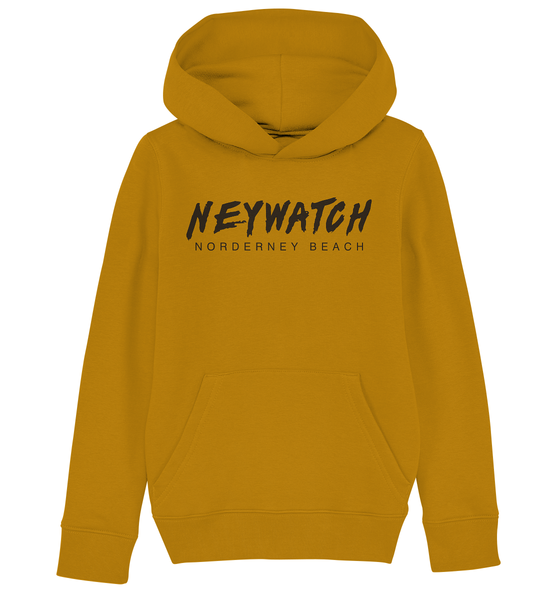 Norderney Beach black - Kids Organic Hoodie