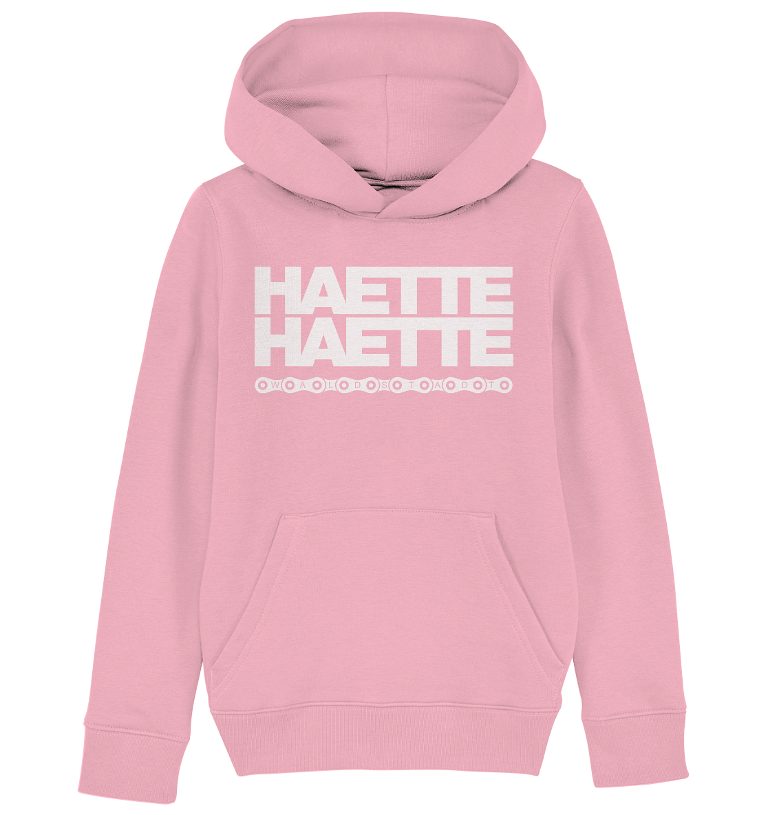 Haette Haette weiß - Kids Organic Hoodie