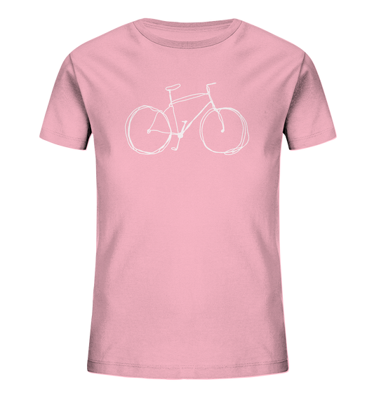Kritzelfahrrad - Kids Organic Shirt