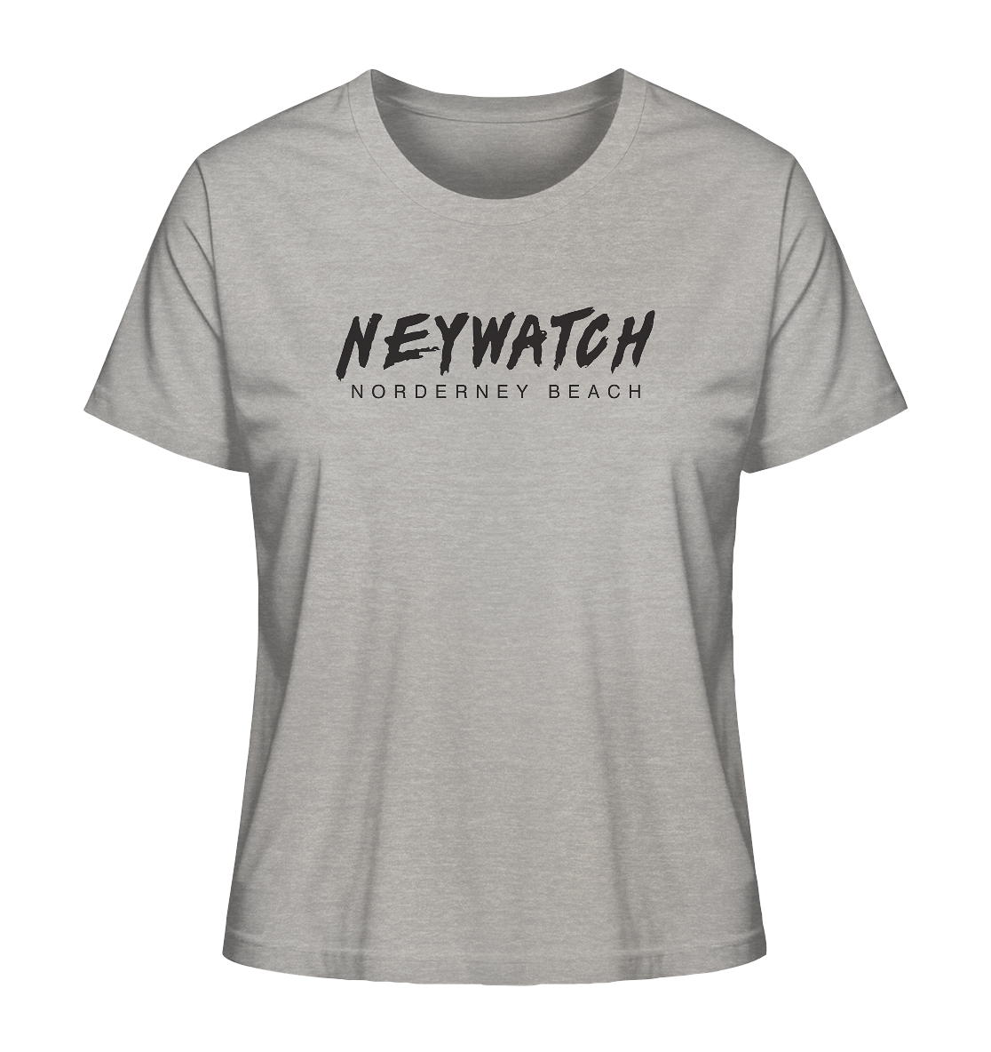 Norderney Beach black - Ladies Organic Shirt