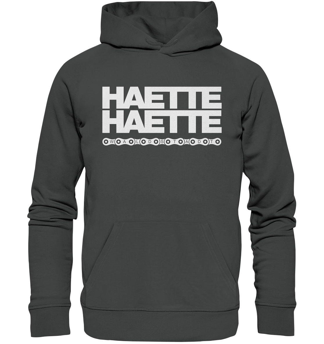 Haette Haette weiß - Organic Hoodie