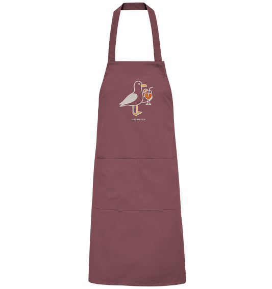 Aperolmöwe hell - Organic Grillschürze