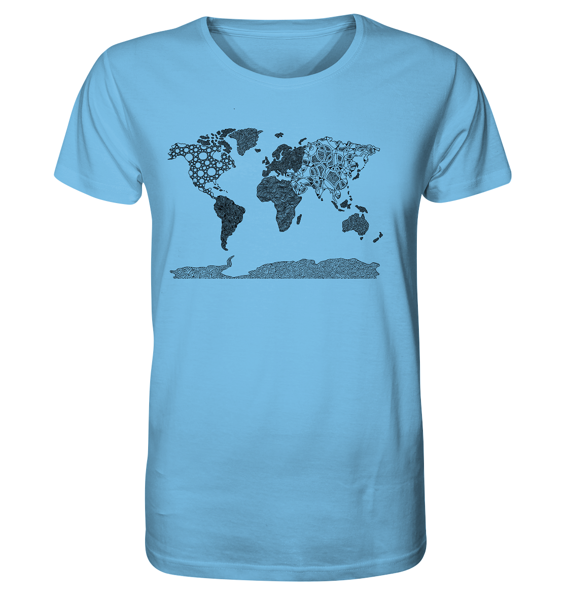OUR PLANET - Art & Waves - Organic Shirt