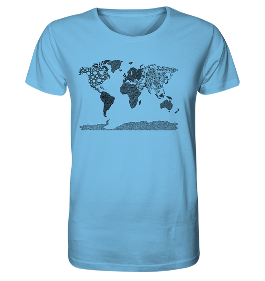 OUR PLANET - Art & Waves - Organic Shirt