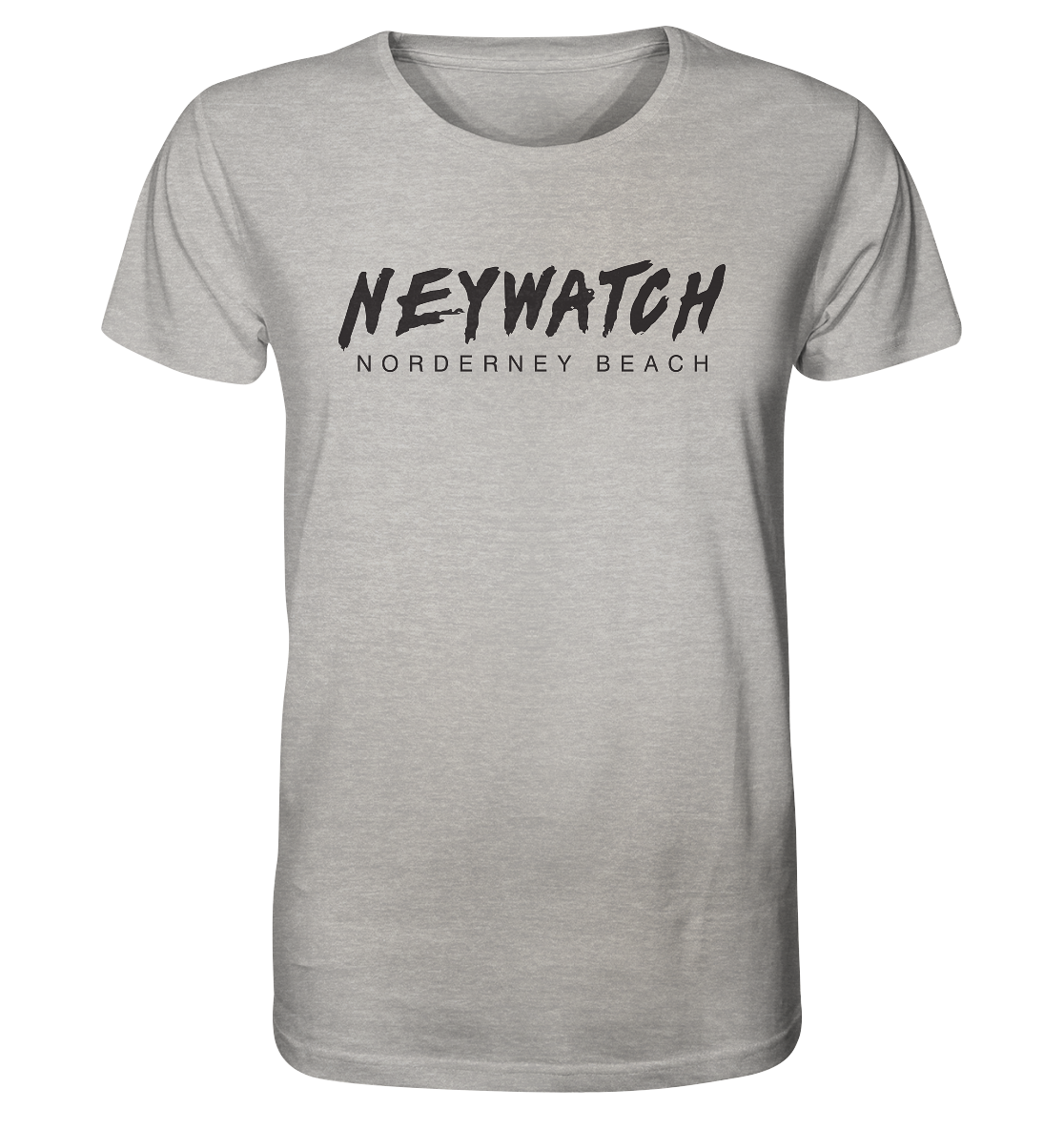 Norderney Beach black - Organic Shirt