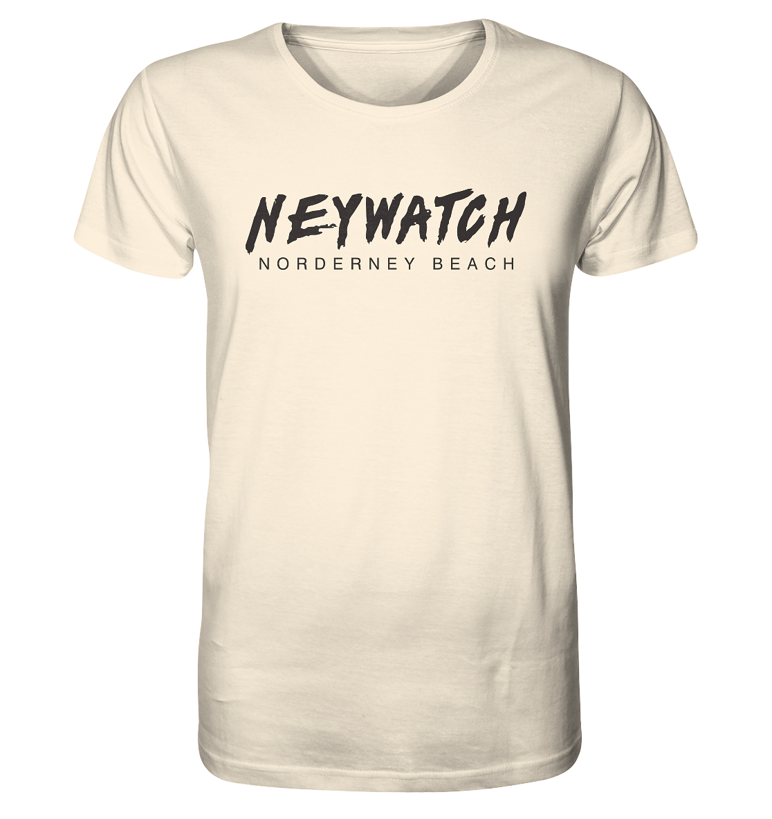 Norderney Beach black - Organic Shirt