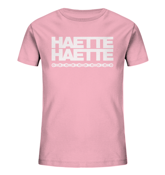 Haette Haette weiß - Kids Organic Shirt
